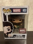 Funko Pop! Vinyl: Marvel Logan/Wolverine #653 MCC Exclusive, With Pop Protector