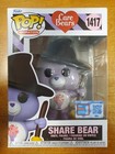 Funko Pop! Vinyl: Care Bears - Share Bear - SPOOKY Broom/Witch Hat #1417 E3A