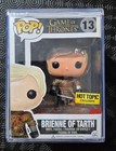 FUNKO POP, GAME OF THRONES, BRIENNE OF TARTH (13) BLOODY, HOT-TOPIC, FREE P&P