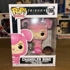 Funko Pop! Television. Friends. Chandler Bing.  Flocked #1066 Special Edition