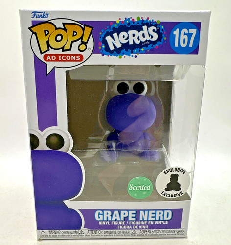 Grape Nerd Funko Pop! Nerds #167 Scented Exclusive (small corner ding!)