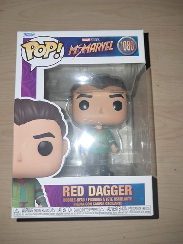 Red Dagger #1080 - Ms Marvel Funko Pop!