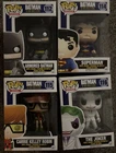 4 x Funko POP Batman the Dark Knight Returns vinyl figures