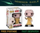 FUNKO POP SUPREME LEADER SNOKE STAR WARS VINYL BOBBLEHEAD FIGURE # 199