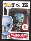 FUNKO POPS! STAR WARS MEDICAL DROID WALGREENS EXCLUSIVE #212 NEW IN BOX