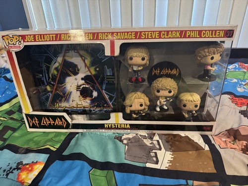 Funko Pop! Album Deluxe: Def Leppard - Hysteria Phil Collen Steve Clark Rick Joe