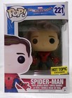 Funko Pop! Marvel Homecoming 221 Spider-Man Hot Topic Unmasked Exclusive
