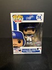 FUNKO POP ! MOOKIE BETTS 74 POP MLB DODGERS WHITE JERSEY DB10