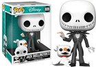 Nightmare Before Christmas: Jack Skellington w/ Zero  10" Funko Jumbo POP! Vinyl