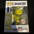 MARVEL AVENGERS ENDGAME GOLD CHROME HULK 3.75" POP VINYL FIGURE FUNKO 499