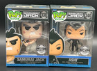 Funko Pop Digital Cartoon Network SAMURAI JACK #338 Ultra & ASHI #340 Legendary