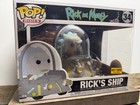 Funko Pop! Rides: Rick and Morty- Rick’s Ship #34 Hot Topic Exclusive-Fast Ship