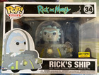 Funko Pop! Rides: Rick and Morty- Rick’s Ship #34 Hot Topic Exclusive-Fast Ship