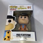 F5 Funko Pop Animation Fred Flintstone Original Vinyl Figure 01 W/Protector