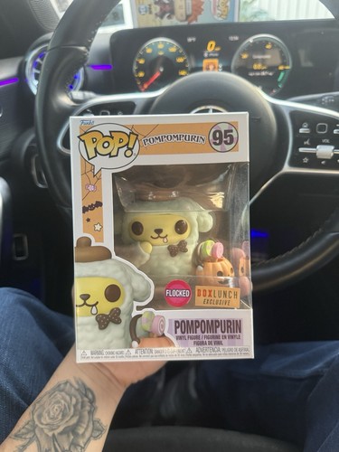 Funko POP! Sanrio - Pompompurin (Halloween) #95 *Flocked* BOX LUNCH EXCLUSIVE