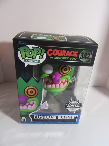 Funko Pop Digital ~ Courage the Cowardly Dog Eustace Bagge #342 Grail ~ LE 999
