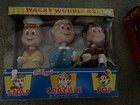 Funko Wacky Wobblers Kellogg's Bobblehead Snap Crackle Pop Figures with box