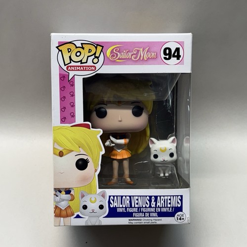 Funko Pop Sailor Moon Vinyl Figure Sailor Venus Artemis #94 No Box