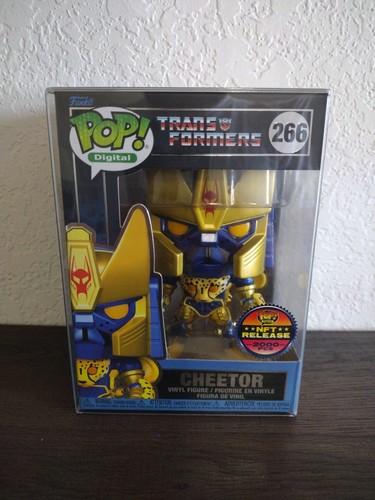 Funko Pop! Transformers Cheetor #266 Digital LE 2000 PCS W/Protector