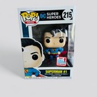 FUNKO POP #215 SUPER HEROES SUPERMAN #1 CONVENTION EXCLUSIVE
