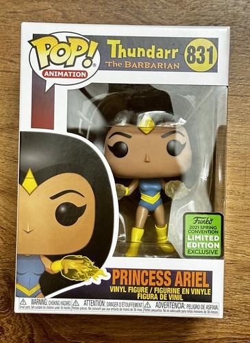 Funko Pop Thundarr The Barbarian 2021 Spring Convention ECCC Princess Ariel #831