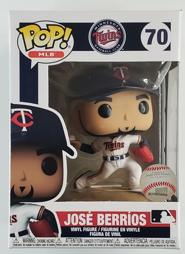 JOSE BERRIOS FUNKO POP MLB BASEBALL #70 COLLECTIBLE TOY MOC MINNESOTA TWINS 2021