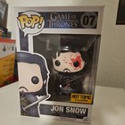 Funko Pop Game Of Thrones #07 Jon Snow Bloody Hot Topic Exclusive
