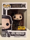 Funko Pop Game of Thrones #26 Jon Snow (Castle Black) Hot Topic Exc. w/Protector