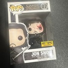 Funko POP Game of Thrones 07 Bloody Jon Snow Vinyl Figure Hot Topic Exclusive