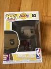 Funko Pop NBA LeBron James LA Lakers Purple Jersey #53