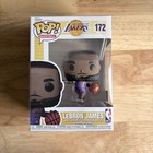Lebron James LA Lakers Funko Pop #53 NBA Purple Basketball Jersey