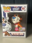 Funko Pop #191 Kellogg’s Frosted Flakes Tony The Tiger Surfing FLOCKED SDCC RARE