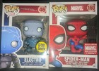 Funko Pop! Marvel: Electro #46 GITD The Amazing Spider-Man #160 Collector Corps