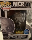Funko Pop! Skeleton Gerard Way #41 Metallic 5000 PCS Limited Hot Topic Exclusive
