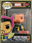Funko PoP! Marvel Black Light Doctor Dr. Strange #651 Target Exclusive