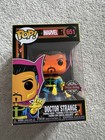 Funko PoP! Marvel Black Light Doctor Dr. Strange #651 Target Exclusive W/Protect