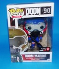 FUNKO POP! GAMES DOOM #90 DOOM MARINE BLUE exclusive  (issue) +Prot