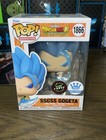 Funko Pop! Dragon Ball Super Chase SSGSS Gogeta #1866 Exclusive Figure