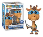 Geoffrey as Leonardo Pop! Ad Icons #192 Toys R Us Exclusive Mint 2023