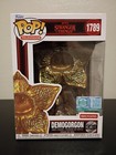 Funko Pop! Stranger Things Gold Demogorgon Metallic Supreme #1789 Limited 9500