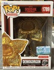 Funko Pop!: Stranger Things Demogorgon (Metallic Gold) #1789 LE 9500 w/Protector