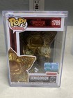 Funko Pop! Stranger Things Gold Demogorgon Metallic #1789 LE9500 W/Hardstack