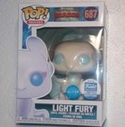 FUNKO POP #687 HOW TO TRAIN YOUR DRAGON LIGHT FURY DIAMOND GLITTER EXCLUSIVE NEW
