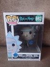 Rick and Morty Funko Pop Rick with Crystal Skull 692 Look Closely