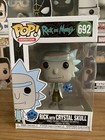 Funko Pop! #692 Rick with Crystal Skull - Adult Swim Rick & Morty Figure