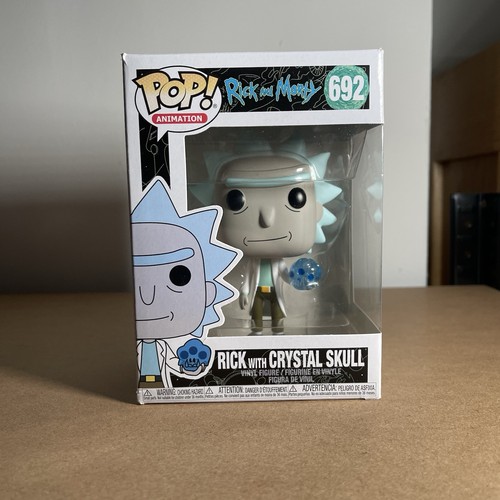 Funko POP Vinyl - Animation - Rick with Crystal Skull - #692. 1376