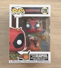 Funko Pop Marvel Deadpool Pumpkin Spice Deadpool #1299 + Free Protector