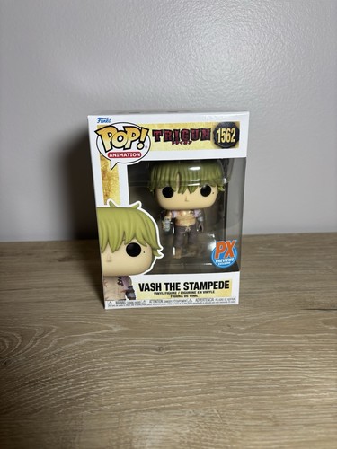 Funko Pop!  Trigun Vash the Stampede Shirtless Vinyl Figure #1562 - PX Exclusive