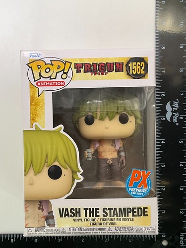 Funko Pop! Trigun: Vash The Stampede #1562 PX Previews Exclusive Vinyl -CN i3