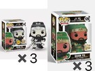 Funko Pop! Asia #120 Guan Yu Chase Edition ×3 + #120 Guan Yu ×3 Vinyl Figure